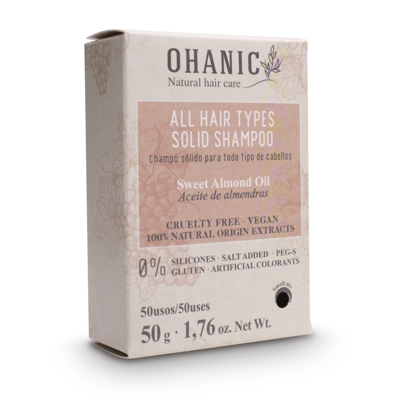 SOLID SHAMPOO BAR OHANIC 50GR